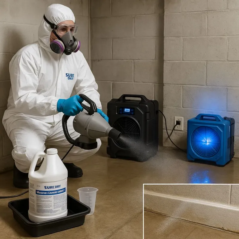 Sanitization and Odor Removal process in Middleburg, FL