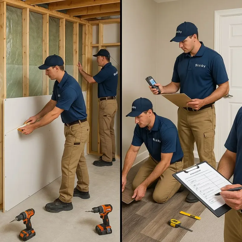 Repairs and Reconstruction process in Middleburg, FL